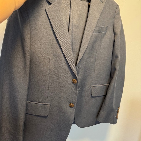 Men's Haggar Slim Fit Smart Wash Suit - Picture 1 of 3